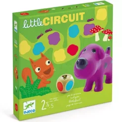 Djeco Bordspel Little Circuit -Djeco Speelgoed bordspel little circuit