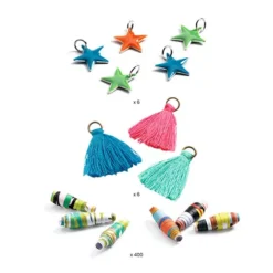 Djeco Armbandjes Maken Papieren Kralen - Kleurrijk 4 Djeco Armbandjes Maken Papieren Kralen - Kleurrijk -Djeco Speelgoed dj07971 djeco armbandjes maken papieren kralen kleurrijk ilovespeelgoed.nl