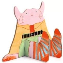 Djeco 3D Kleurplaat Speelfiguren - Schattige Monsters -Djeco Speelgoed dj08006 djeco 3d kleurplaat speelfiguren monsters5