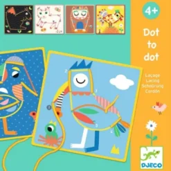 Djeco Rijgkaarten Leren Tellen