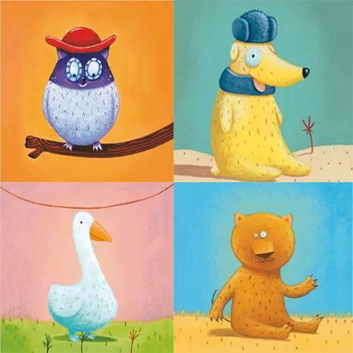 djeco stickerset dieren versieren Djeco Stickerset Dieren Versieren -Djeco Speelgoed dj08932 het dieren stickerboek djeco2