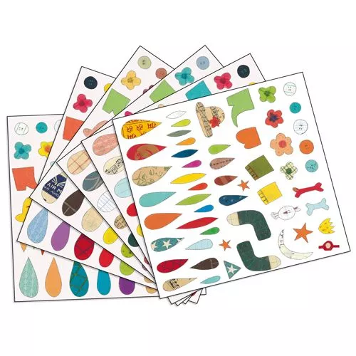 djeco stickerset dieren versieren Djeco Stickerset Dieren Versieren -Djeco Speelgoed dj08932 het dieren stickerboek djeco4