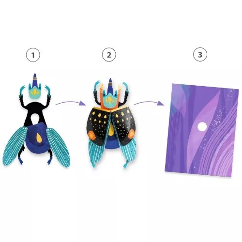 djeco knutselset papieren insecten Djeco Knutselset Papieren Insecten -Djeco Speelgoed dj09449 djeco knutselset papieren insecten2