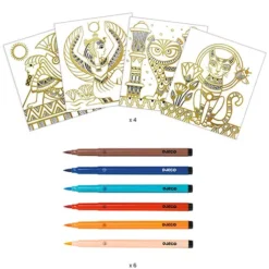 Djeco Kleurplaten Egypte -Djeco Speelgoed dj09476 djeco kleurplaten egypte ilovespeelgoed.nl