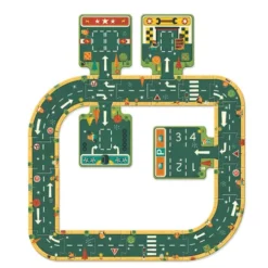 Djeco Vloerpuzzel Autoweg - 21st -Djeco Speelgoed djeco autoweg 21st