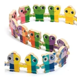 Djeco Houten Domino UP -Djeco Speelgoed djeco houten domino up ilovespeelgoed1