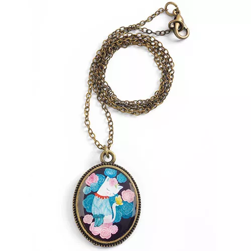 djeco kinderketting lovely sweet - poes Djeco Kinderketting Lovely Sweet - Poes -Djeco Speelgoed djeco kinderketting lovely sweet poes1 1