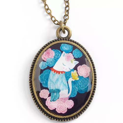 djeco kinderketting lovely sweet - poes Djeco Kinderketting Lovely Sweet - Poes -Djeco Speelgoed djeco kinderketting lovely sweet poes2