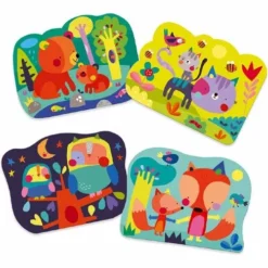 Djeco Magische Kleurplaten - In Het Bos 4 Djeco Magische Kleurplaten - In Het Bos -Djeco Speelgoed djeco magische kleurplaten in het bos 3