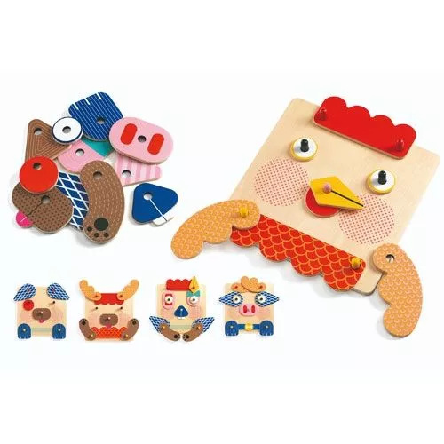djeco montagespel dierengezichten Djeco Montagespel Dierengezichten -Djeco Speelgoed djeco montagespel dierengezichten ilovespeelgoed.nl