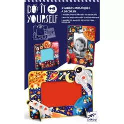 Djeco Knutselset Mozaïek Fotolijsten Ruimte -Djeco Speelgoed djeco mozaiek fotolijsten6jr