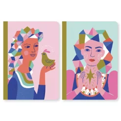 Djeco A6 Notitieboekje Sarah - 2st -Djeco Speelgoed djeco 2 notitieboekjes sarah 2