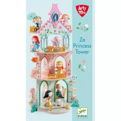 Djeco Arty Toys Poppenhuis - Ze Princess Tower 5 Djeco Arty Toys Poppenhuis - Ze Princess Tower -Djeco Speelgoed djeco arty toys poppenhuis ze princess tower 2