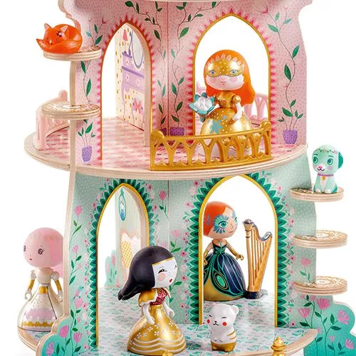 djeco arty toys poppenhuis - ze princess tower Djeco Arty Toys Poppenhuis - Ze Princess Tower -Djeco Speelgoed djeco arty toys poppenhuis ze princess tower 3