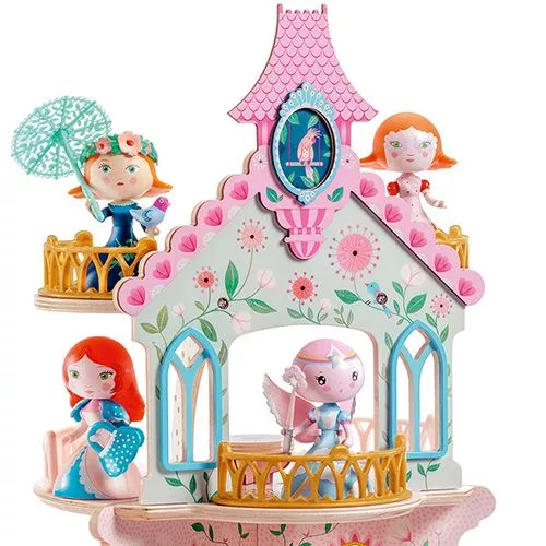djeco arty toys poppenhuis - ze princess tower Djeco Arty Toys Poppenhuis - Ze Princess Tower -Djeco Speelgoed djeco arty toys poppenhuis ze princess tower 4