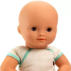 Djeco Babypop Pomea - Green - 32 Cm -Djeco Speelgoed djeco babypop pomea green 32 cm 1