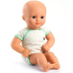 Djeco Babypop Pomea - Pistache - 32 Cm -Djeco Speelgoed djeco babypop pomea pistache 32 cm 2