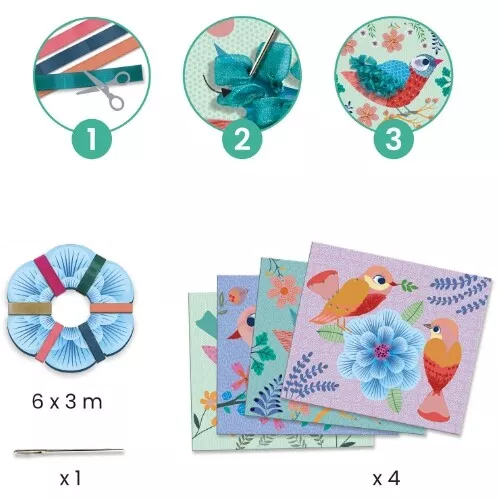 djeco borduurkaarten vogels Djeco Borduurkaarten Vogels -Djeco Speelgoed djeco borduurkaarten vogels