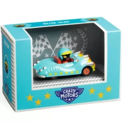 Djeco Crazy Motors Auto - Blue Gun -Djeco Speelgoed djeco crazy motors auto blue gun 2