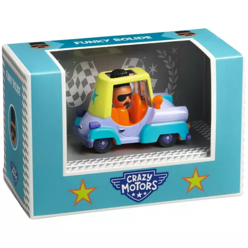 djeco crazy motors auto - funky bolide Djeco Crazy Motors Auto - Funky Bolide -Djeco Speelgoed djeco crazy motors auto funky bolide1