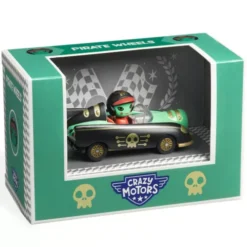 Djeco Crazy Motors Auto - Pirate Wheels -Djeco Speelgoed djeco crazy motors auto pirate wheels 2