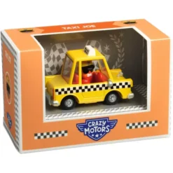 Djeco Crazy Motors Auto - Taxi Joe -Djeco Speelgoed djeco crazy motors auto taxi joe2