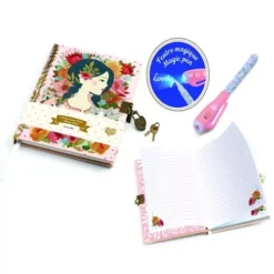 Djeco Dagboek Magische Pen - Oana -Djeco Speelgoed djeco dagboek met slot oana 1