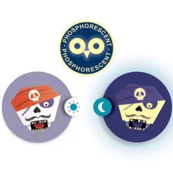 Djeco Origami Shivers -Djeco Speelgoed djeco eenvoudige origami shivers niveau 1 3