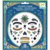 Djeco Gezichtsstickers - Doodshoofd -Djeco Speelgoed djeco gezichtsstickers doodshoofd