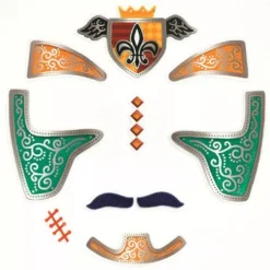 Djeco Gezichtsstickers - Ridder -Djeco Speelgoed djeco gezichtsstickers ridder 2