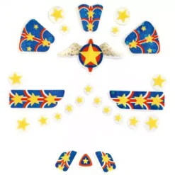 Djeco Gezichtsstickers - Superheld -Djeco Speelgoed djeco gezichtsstickers superheld 2