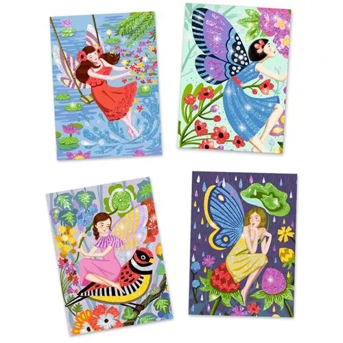 djeco glitterschilderijen feeërieke sferen Djeco Glitterschilderijen Feeërieke Sferen -Djeco Speelgoed djeco glitterschilderijen fee rieke sferen1