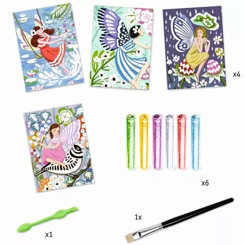 djeco glitterschilderijen feeërieke sferen Djeco Glitterschilderijen Feeërieke Sferen -Djeco Speelgoed djeco glitterschilderijen fee rieke sferen2