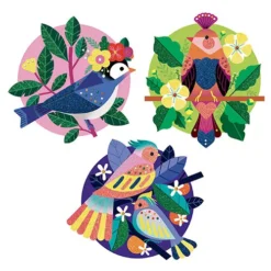 Djeco Glitterschilderijen Paradijsvogels 3 Djeco Glitterschilderijen Paradijsvogels -Djeco Speelgoed djeco glitterschilderijen paradijsvogels ilovespeelgoed.nl5