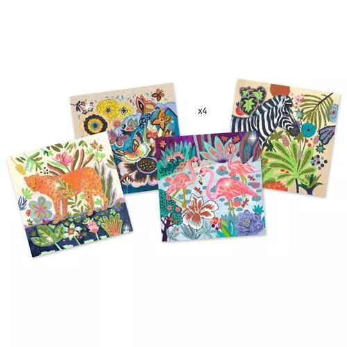 djeco glitterschilderijen tropico Djeco Glitterschilderijen Tropico -Djeco Speelgoed djeco glitterschilderijen tropico 2