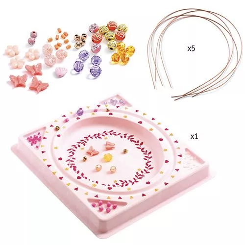 djeco diadeemkronen maken met rijgbord Djeco Diadeemkronen Maken Met Rijgbord -Djeco Speelgoed djeco haarbandjes maken met rijgbord 2