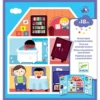 Djeco Herbruikbare Stickers Huis - 14st -Djeco Speelgoed djeco herbruikbare stickers huis 14st 1