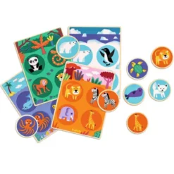 Djeco Houten Bingo Dieren -Djeco Speelgoed djeco houten bingo dieren 2