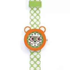 Djeco Kinderhorloge - Wasbeer 3 Djeco Kinderhorloge - Wasbeer -Djeco Speelgoed djeco kinderhorloge wasbeer 3