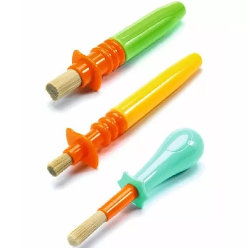 djeco slimme kwasten 3st Djeco Slimme Kwasten 3st -Djeco Speelgoed djeco kinderkwasten 3st 2