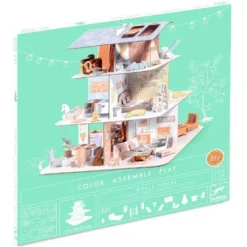 Front Page -Djeco Speelgoed djeco kleurplaat 3d poppenhuis