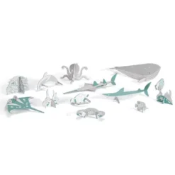 Djeco 3D Kleurplaat Speelfiguren - Oceaan 6 Djeco 3D Kleurplaat Speelfiguren - Oceaan -Djeco Speelgoed djeco kleurplaat 3d speelfiguren oceaan3