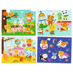 Djeco Knutselset Collage Dieren -Djeco Speelgoed djeco knutselset collage dieren 1