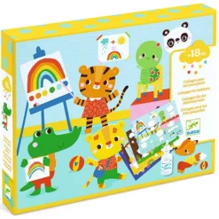 Djeco Knutselset Collage Dieren -Djeco Speelgoed djeco knutselset collage dieren 2