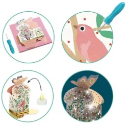 Djeco Knutselset Diy - Lantaarns -Djeco Speelgoed djeco knutselset diy lantaarns 3