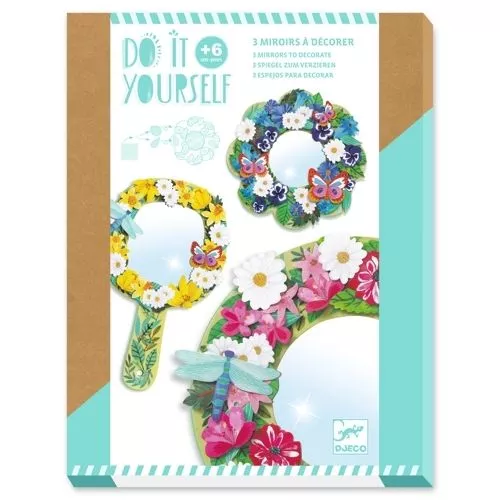 djeco knutselset diy bloemenspiegels Djeco Knutselset Diy Bloemenspiegels -Djeco Speelgoed djeco knutselset diy bloemenspiegels