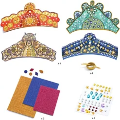 Djeco Knutselset Diy Mozaïek Diademen -Djeco Speelgoed djeco knutselset diy moza ek diademen 3