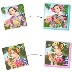 Djeco Knutselset Lovertjes - Guitig En Chic -Djeco Speelgoed djeco knutselset lovertjes guitig en chic 1 1