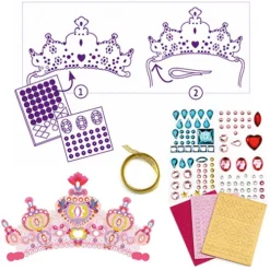 Djeco Knutselset Mozaïek Diademen Prinsessen -Djeco Speelgoed djeco knutselset moza ek diademen prinsessen 4