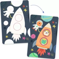 Djeco Magische Kleurplaten - Onderweg -Djeco Speelgoed djeco magische kleurplaten onderweg 2